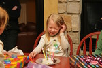 Eliana is very happy to be 5.
